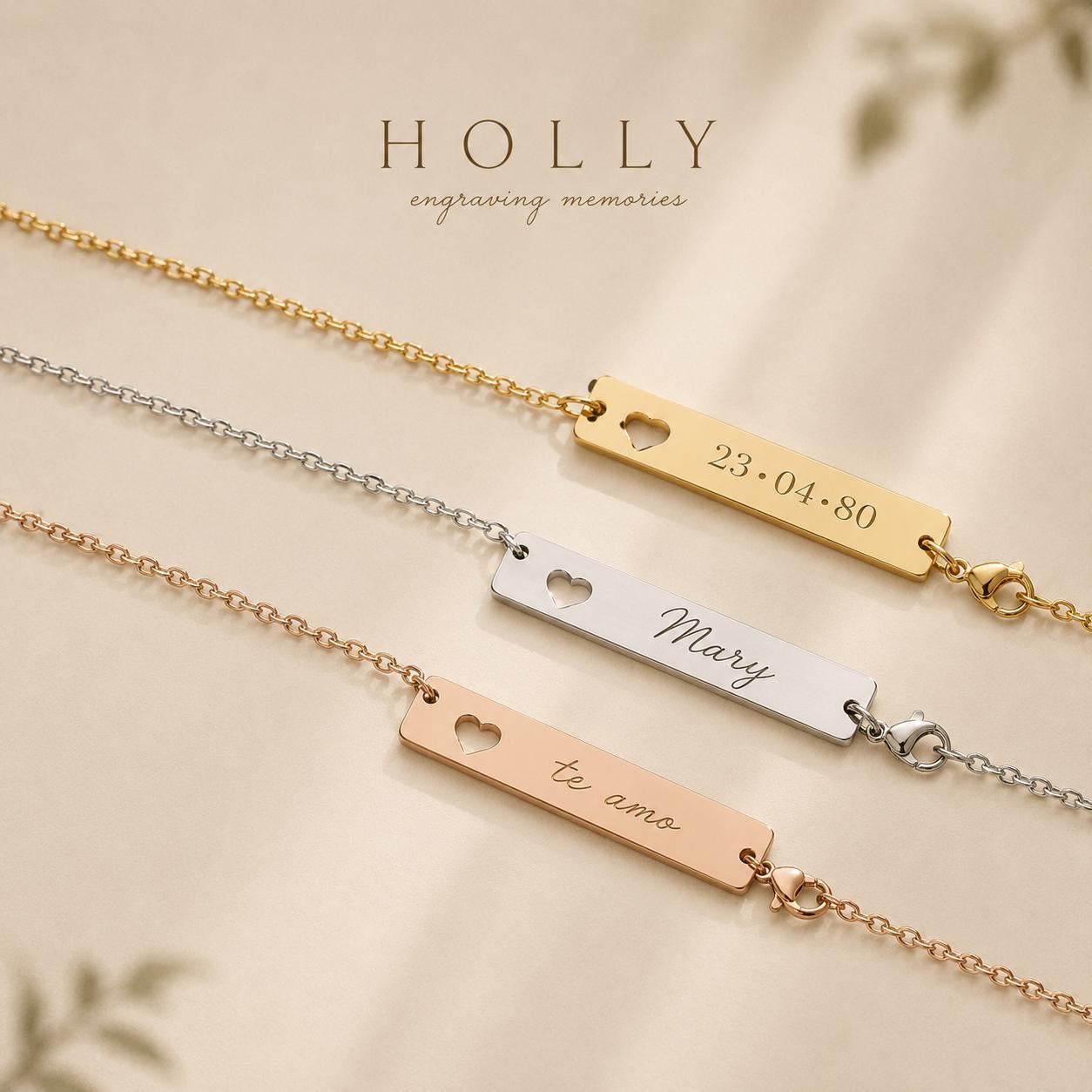 Heartline Necklace (custom)